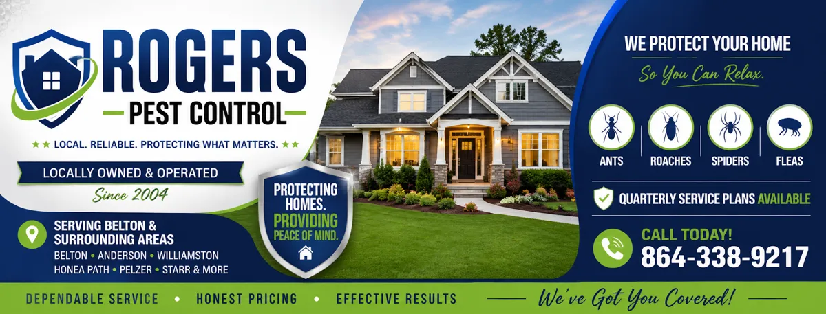 Rogers Pest Control - Belton, SC