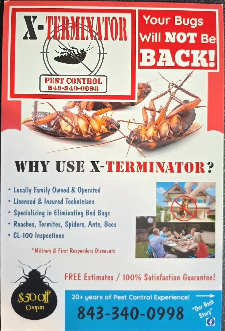 X Terminator Pest Control llc